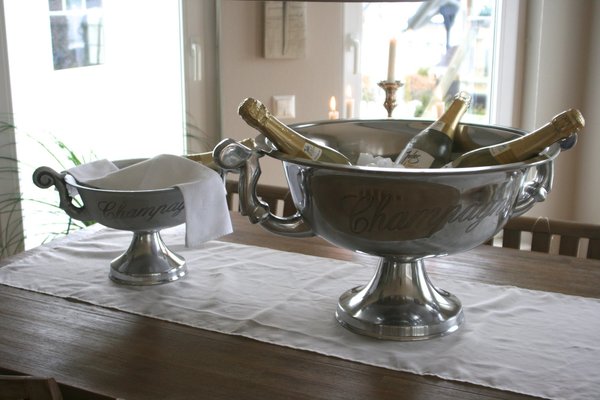 Champagner Schale (Aluminium, 25cm)