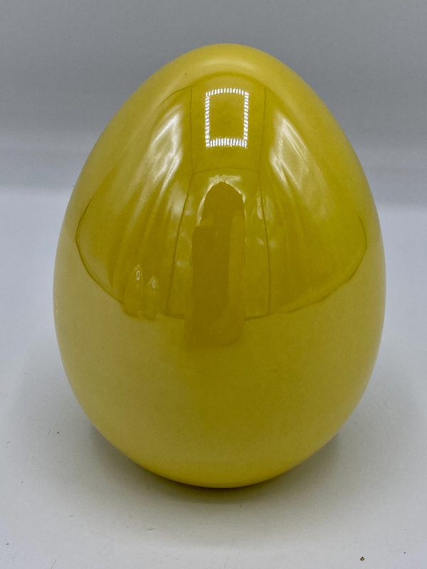3er Set Deko-Eier aus Keramik (8 cm, Perlmutt)