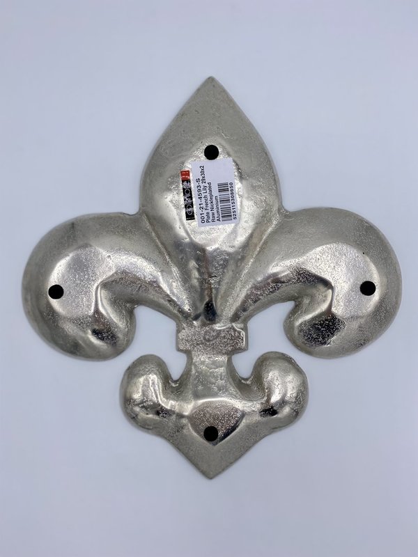 Servierschale / Anbietschale in Lilien-Form (30 cm, Aluminium, Colmore)